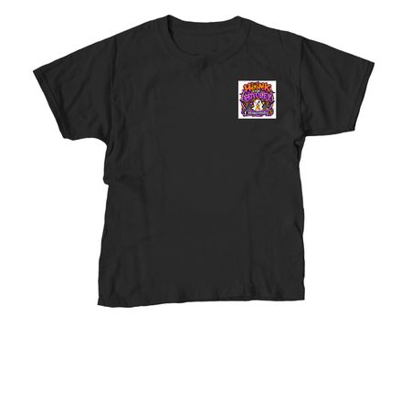 Halloween Tops, a Black Youth Unisex Tee
