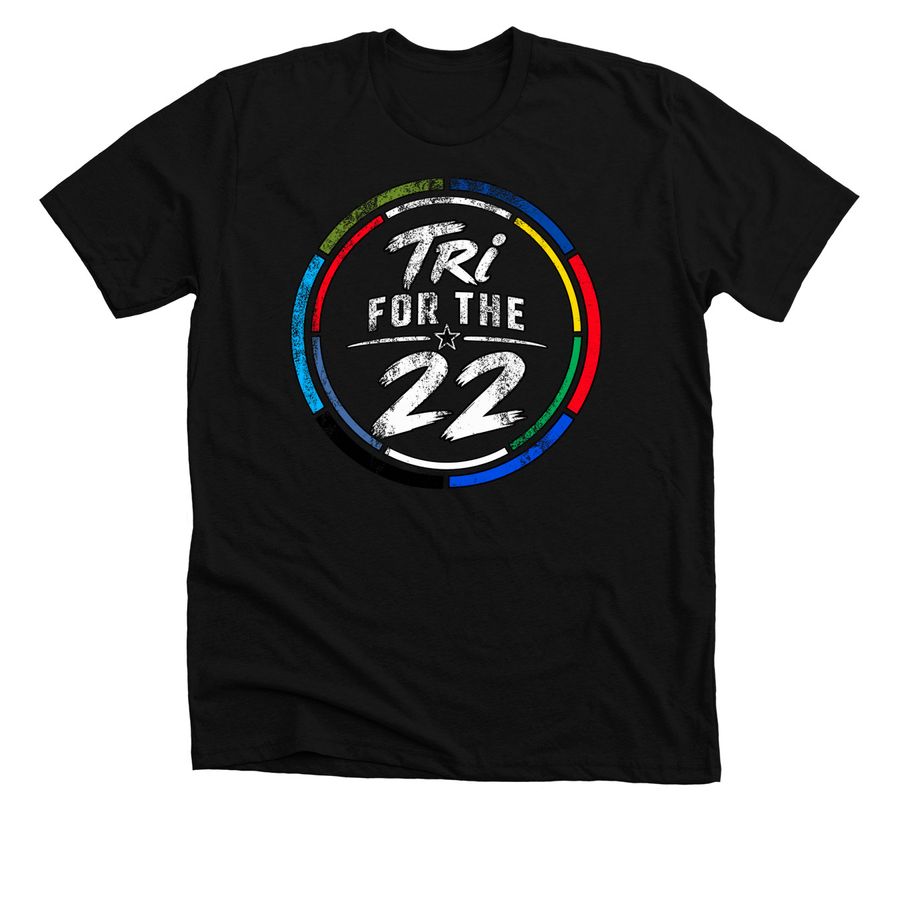 Faded TF22 | VAU, a Solid Black Blend Premium Unisex Tee