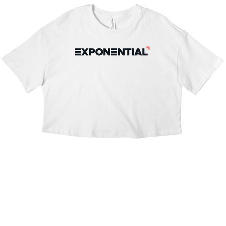 All Season Light Tops, a White Women?s Cropped Cotton Tee
