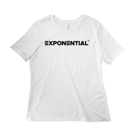 All Season Light Tops, a White Women?s Relaxed Cotton Tee