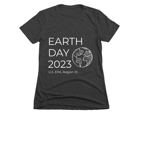 Earth Day 2023, a Charcoal Women's Slim Fit Tee
