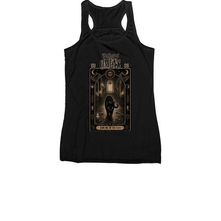 The Black Cat: The House of Omens, a Black Women's Racerback