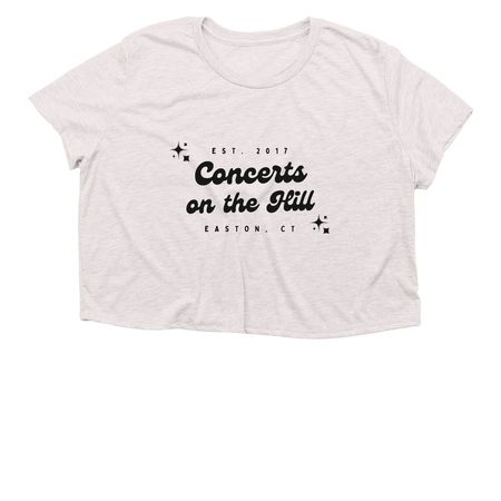 Women's Flowy Cropped Tee, a Heather Dust Women?s Flowy Cropped Tee
