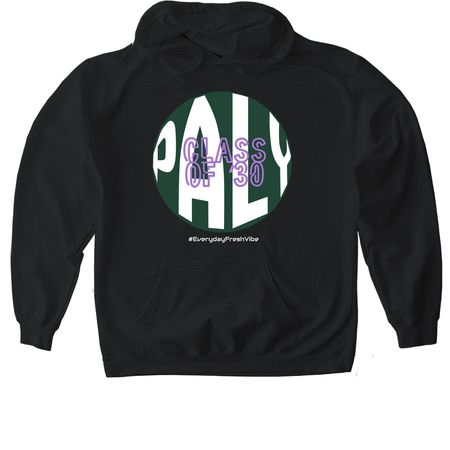 EVERYDAY FRESH VIBE, a Black Gildan Softstyle Pullover Hoodie