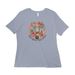 TBYI Sewa Venado, a Vintage Denim Women?s Relaxed Cotton Tee