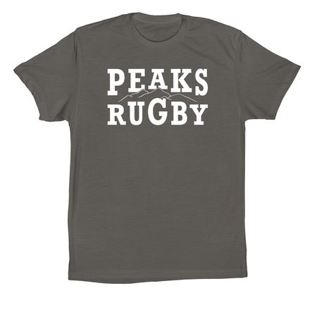 PIKES PEAKS WOMEN?S RUGBY, a Asphalt Premium Cotton Tee