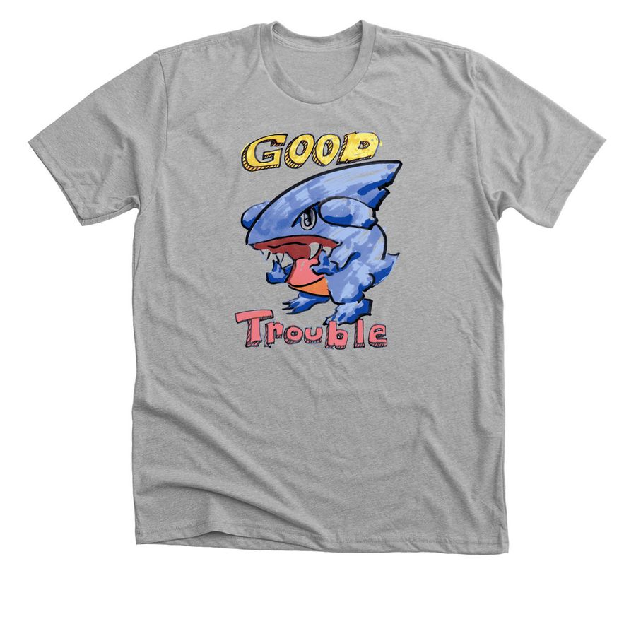ShirTober #1: Shiny Gible (Good Trouble)&nbsp;, a Athletic Heather Premium Unisex Tee