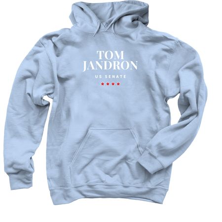 Shirts & Hoodies, a Light Blue Pullover Hoodie
