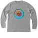 Hermit House Christmas Campaign, a Athletic Heather Premium Long Sleeve Tee