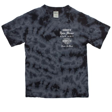 Ninth Annual Ride T-Shirt, a Black Youth Crystal Tie Dye Tee