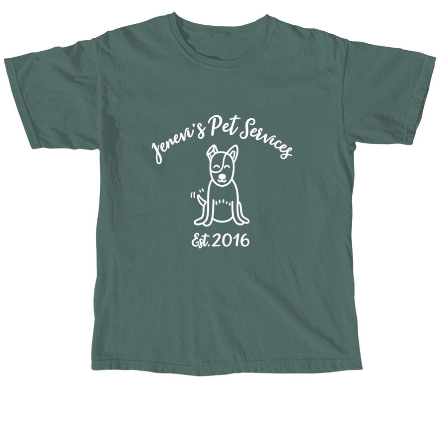 Cotton Tops White Print (5/9), a Blue Spruce Comfort Colors Unisex Tee
