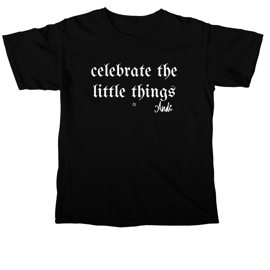a little reminder, a Black Comfort Colors Unisex Tee