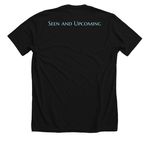 DareeTamar Official Tee, a Solid Black Blend Premium Unisex Tee (back-view)