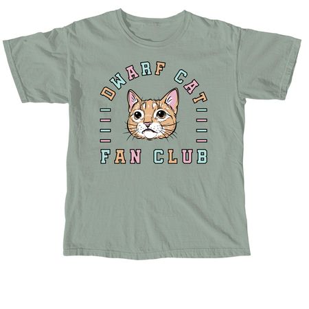 Dwarf Cat Fan Club #1, a Bay Comfort Colors Unisex Tee