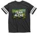 Team Algae - FDT, a Vintage Smoke / White Football Jersey Tee