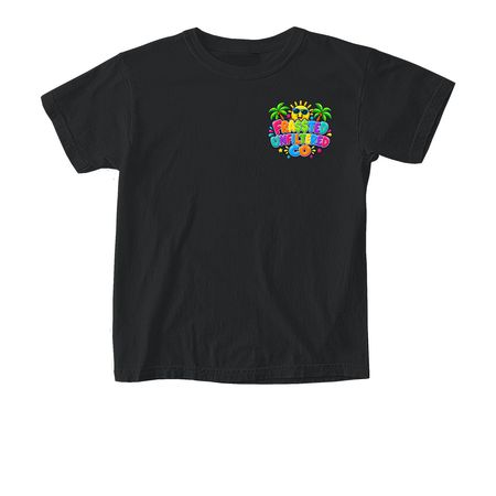 Mi da yah, a Black Comfort Colors Youth Tee