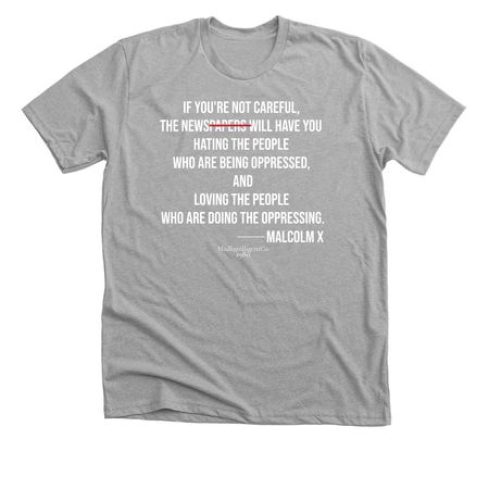 Oppressed and Oppressor, a Athletic Heather Premium Unisex Tee