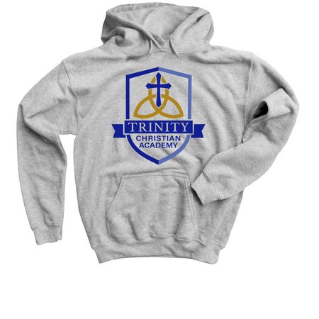 TCA color logo, a Sport Grey Youth Pullover Hoodie