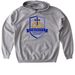 TCA color logo, a Sport Grey Gildan Softstyle Pullover Hoodie