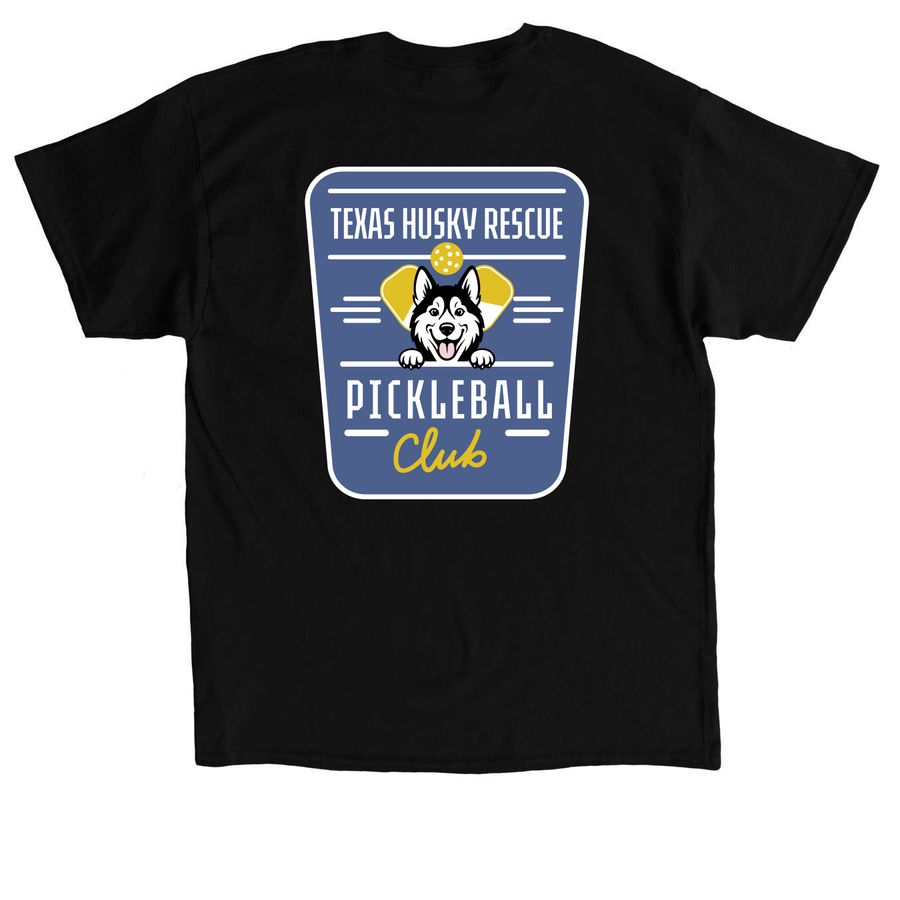 TXHR - Pickleball Club, a Black Classic Unisex Tee