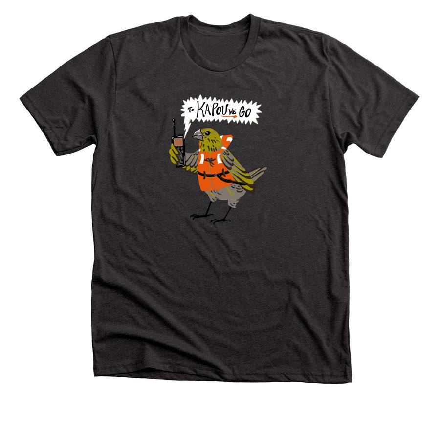 Palihoa Translocation 2026, a Dark Grey Heather Premium Unisex Tee