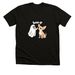 Who Rescued Who Halloween Fundraiser&nbsp;, a Black Heather Premium Unisex Tee