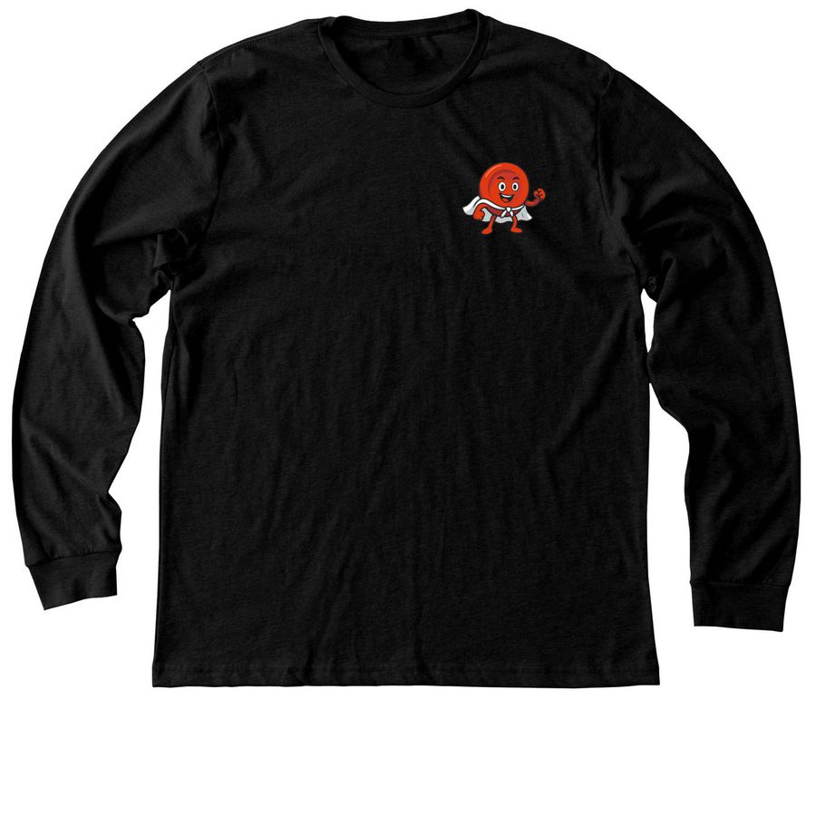 BMT Sunshine Fundraiser, a Black Heather Premium Long Sleeve Tee