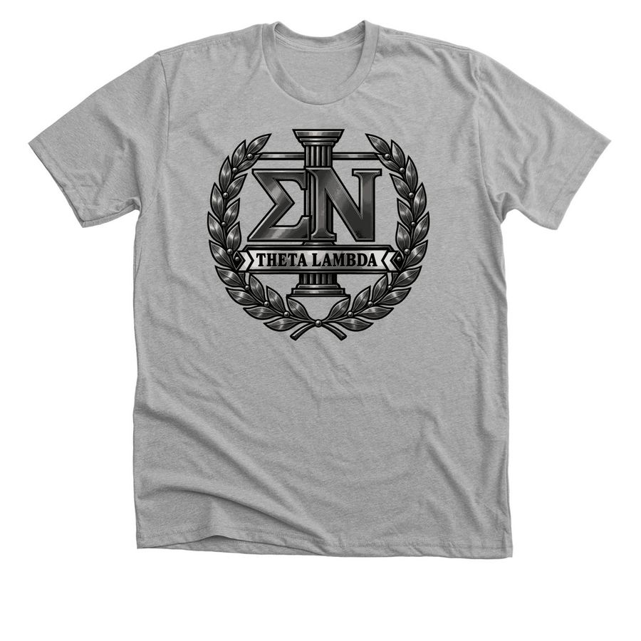 Theta Lambda Scholarship&nbsp;, a Athletic Heather Premium Unisex Tee