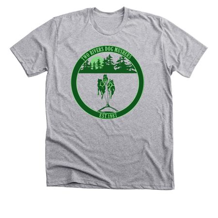 Classic Club Logo, a Athletic Heather Premium Unisex Tee