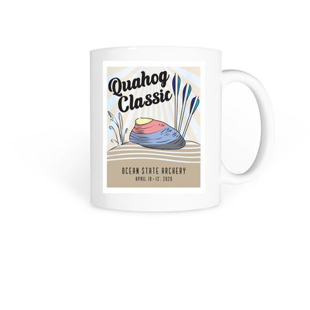 Quahog Classic, a White Coffee Mug