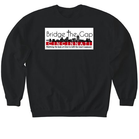 Wear The Mission, a Black Softstyle Crewneck Sweatshirt