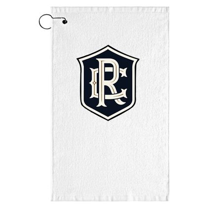 Rock Creek Golf Towel, a White Golf Towel