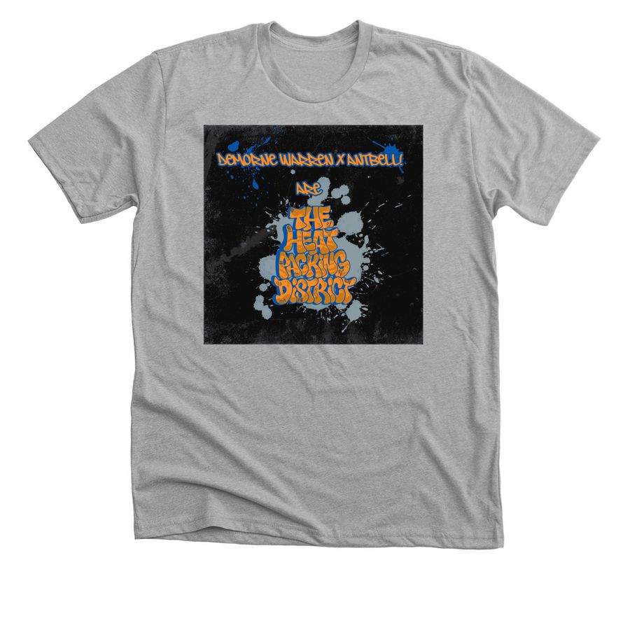 The Heat Packing District T's, Crews & Hoodie, a Athletic Heather Premium Unisex Tee