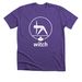 A Discovery of Yoga:&nbsp; WITCH, a Heather Team Purple Premium Unisex Tee