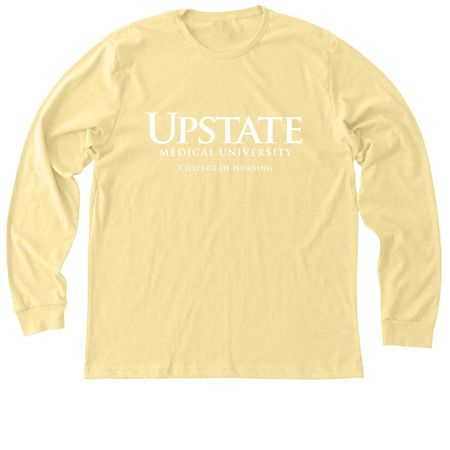 Nursing Spring/Summer 2026, a Heather French Vanilla Premium Long Sleeve Tee