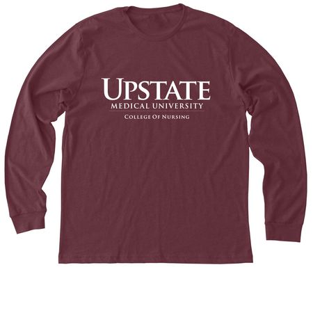 Nursing Spring/Summer 2026, a Heather Maroon Premium Long Sleeve Tee