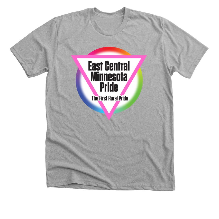 Minnesota Pride, a Athletic Heather Premium Unisex Tee