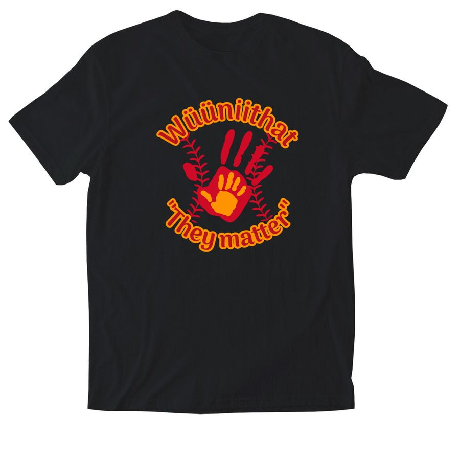 W??niithat Fundraiser, a Black Softstyle Cotton Tee
