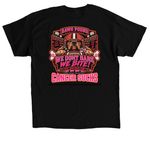cancer sucks&nbsp;, a Black Classic Unisex Tee (back-view)