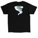 Joy Heart Warrior&nbsp;, a Black Classic Unisex Tee (back-view)