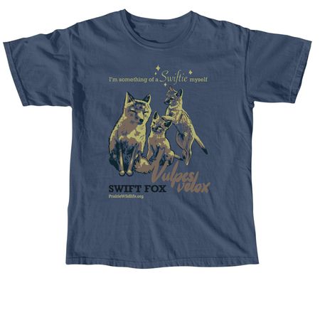 Swift Fox "Swiftie" Tee, a Midnight Comfort Colors Unisex Tee