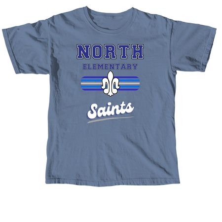 North Elementary School?s Shirt Fundraiser, a Blue Jean Comfort Colors Unisex Tee