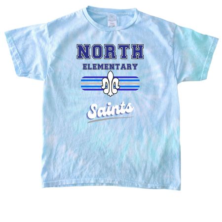 North Elementary School?s Shirt Fundraiser, a Lagoon Youth Tie Dye Tee
