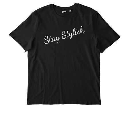 Stay Stylist tees are here, a Black Stanley/Stella Unisex Creator 2.0 Tee