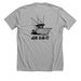 Journey to Baby G, a Athletic Heather Premium Unisex Tee (back-view)