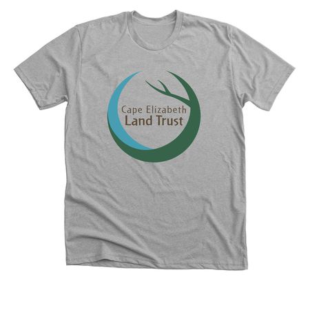 CELT - Lilly - Logo Front, a Athletic Heather Premium Unisex Tee