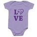 Infant Onesie, a Lavender Infant Onesie