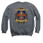 KSA Richmond Logo Tee, a Dark Heather Crewneck Sweatshirt (back-view)