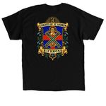 KSA Richmond Logo Tee, a Black Classic Unisex Tee (back-view)