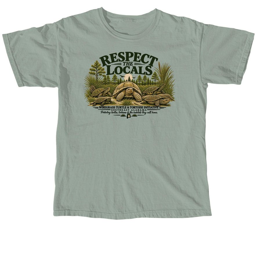 Respect the Locals | WTTI Fundraiser, a Bay Comfort Colors Unisex Tee